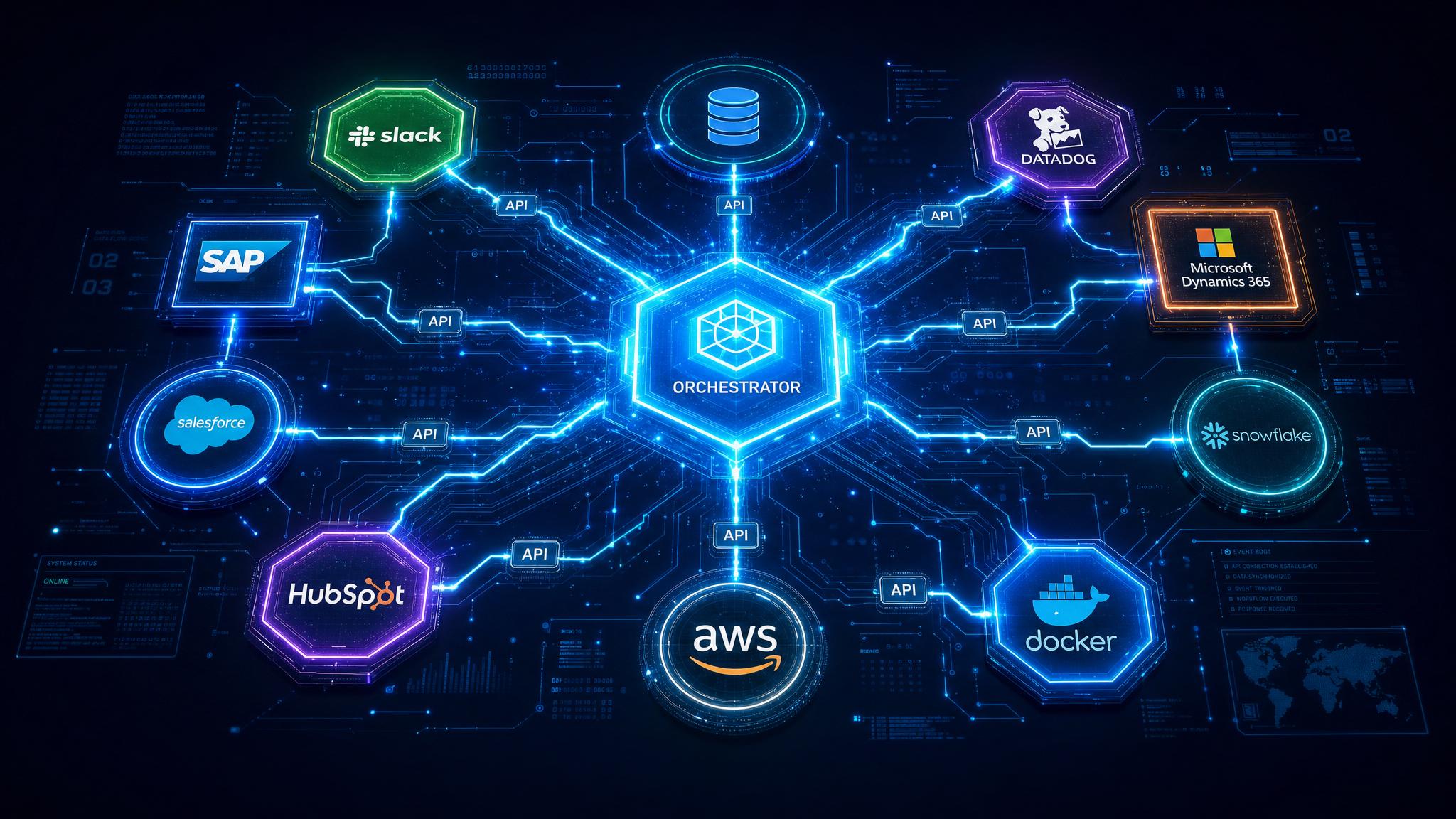 How AI Agents Connect to Your Existing Software (CRM, Scheduling, QuickBooks)